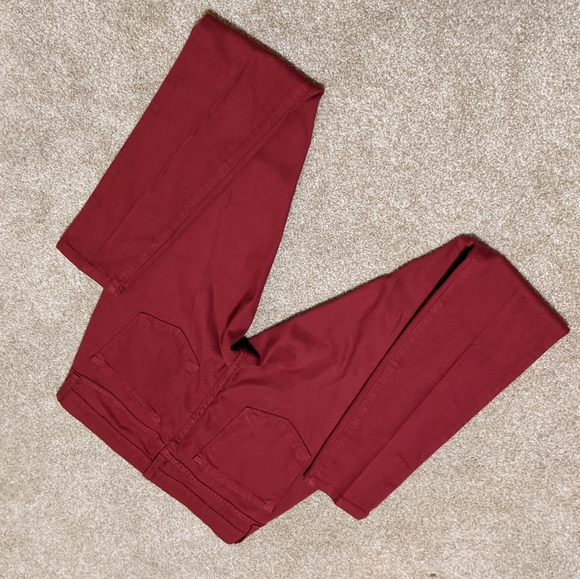 Flying Monkey Red Skinny Jeggings 27 Style#L7384 - Picture 6 of 6